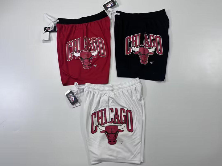 Nike CHICAGO BULLS COURTSIDE FLEECE SHORTS 3 COLOUR