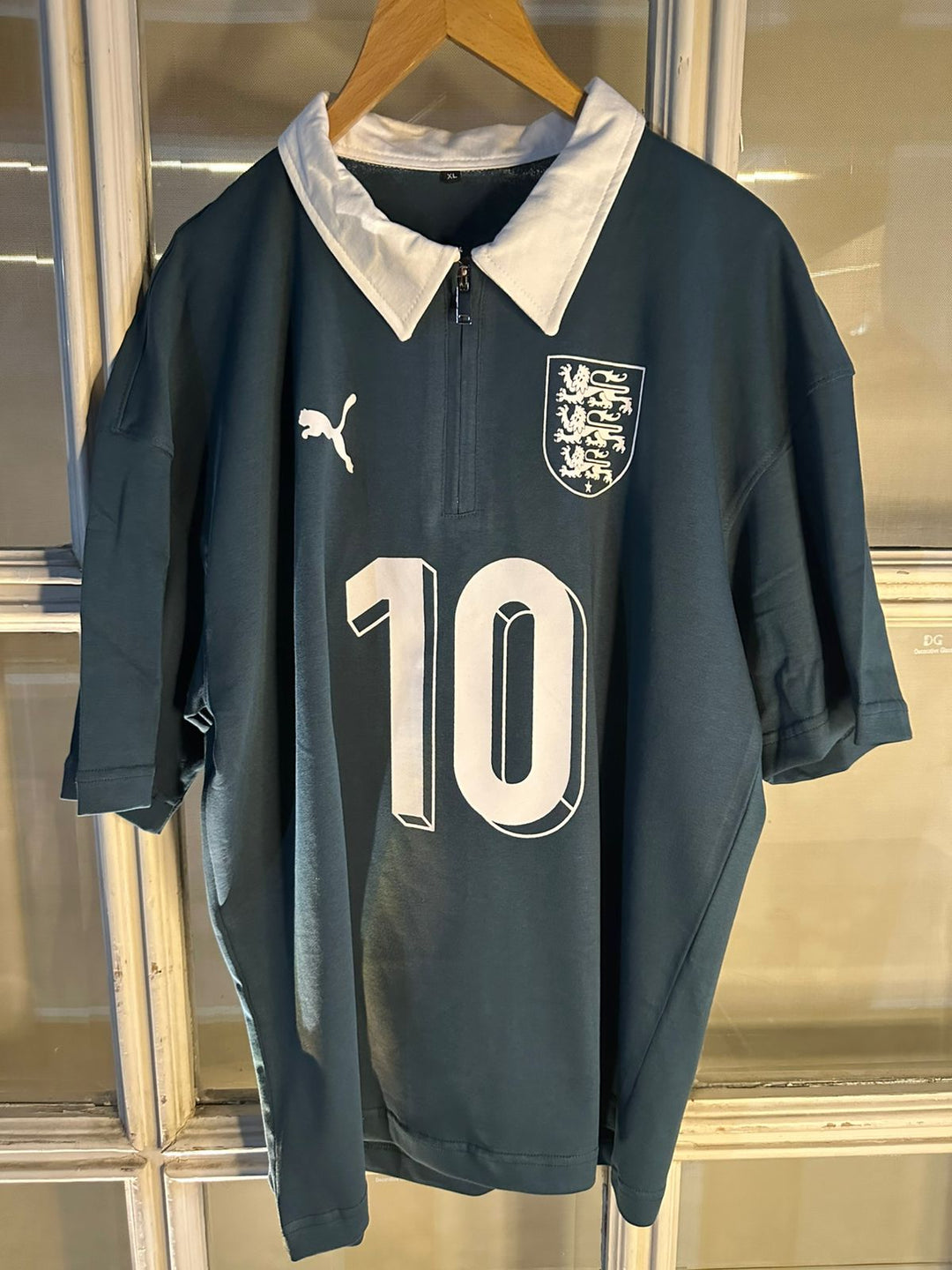 England Special Edition polo Black Shirt