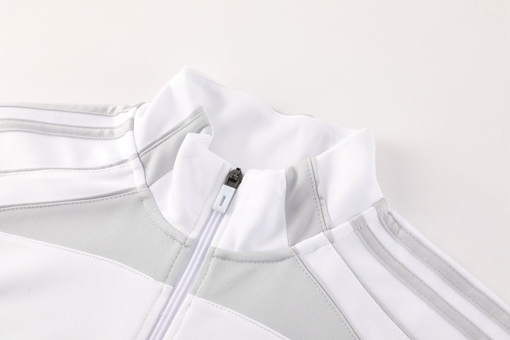 RM Pre Match White-Grey Jacket Suit