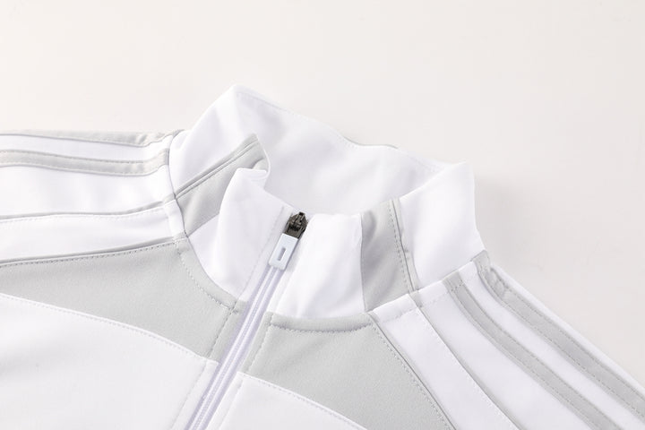 RM Pre Match White-Grey Jacket Suit