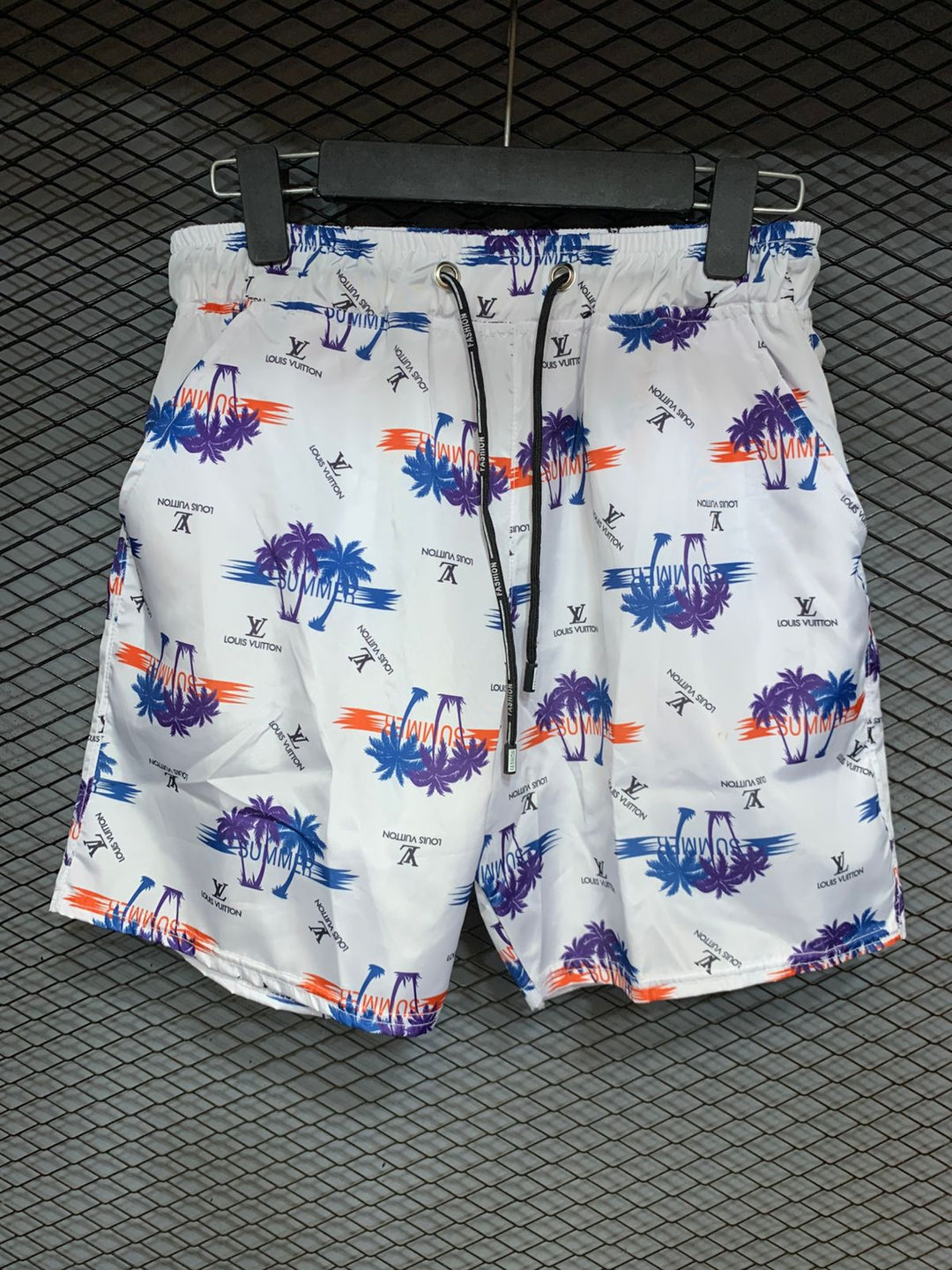 LV Summer Palm Whites wimwear Short