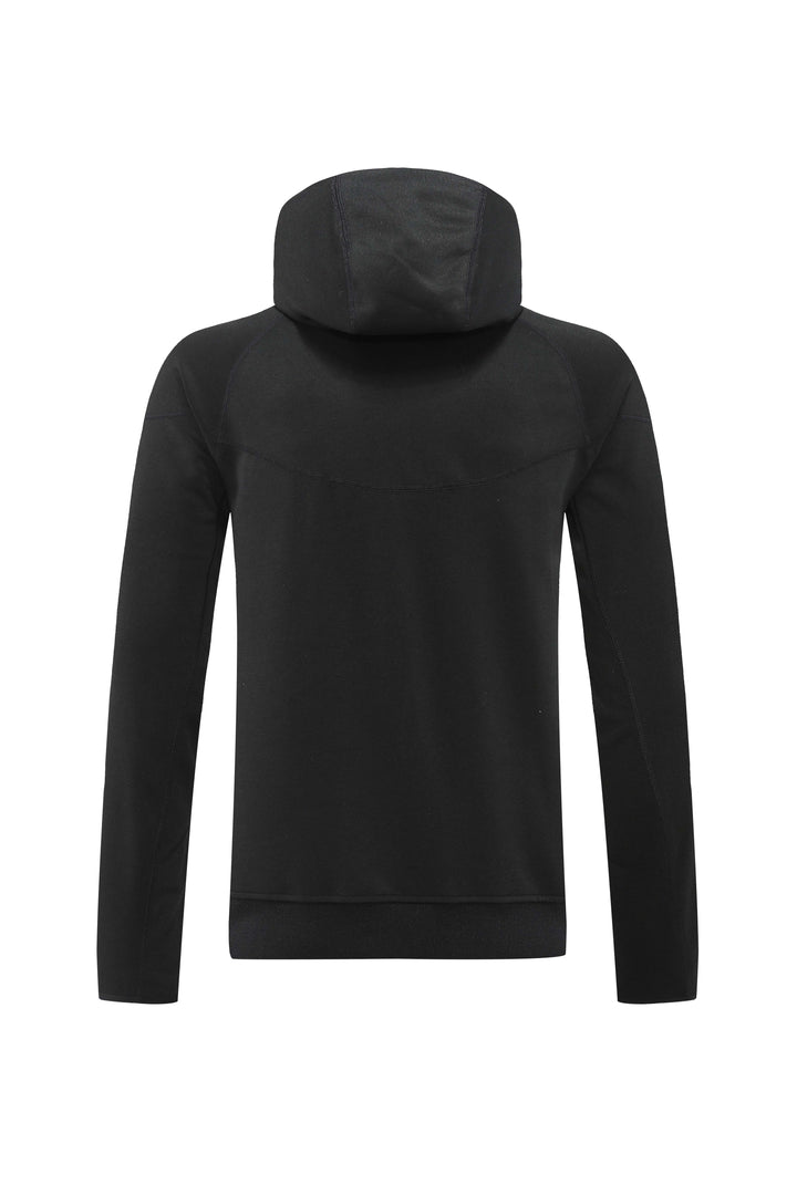 Nike Tech Fleece Full Zip Hoodie Black Full Set