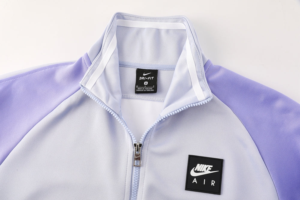 Nike Air Dri-fit Jacket suit Light Grey / White