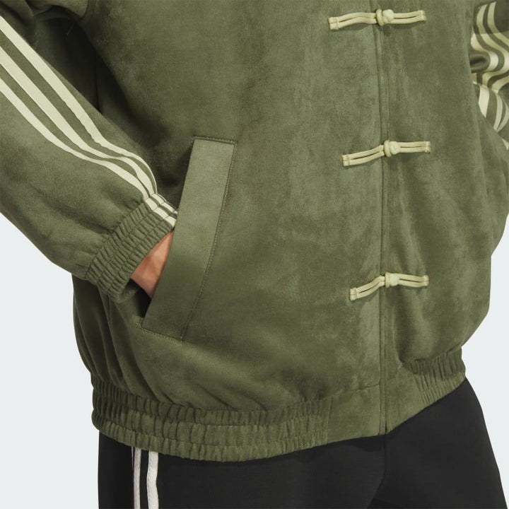 Adidas Chinese Limited Edition Casual Jacket Unisex Olive Green