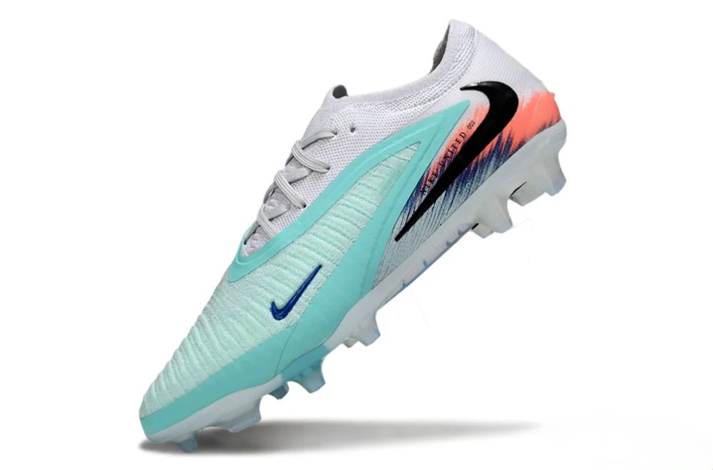 Nike Phantom 6 Elite Low FG Firm Ground Soccer Cleats - Pistachio Frost/Hyper Orange