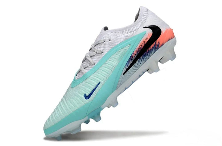 Nike Phantom 6 Elite Low FG Firm Ground Soccer Cleats - Pistachio Frost/Hyper Orange