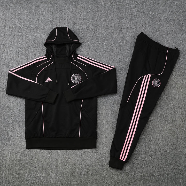 INTER Miami Hoodie JACKET SUIT BLACK 2025/26