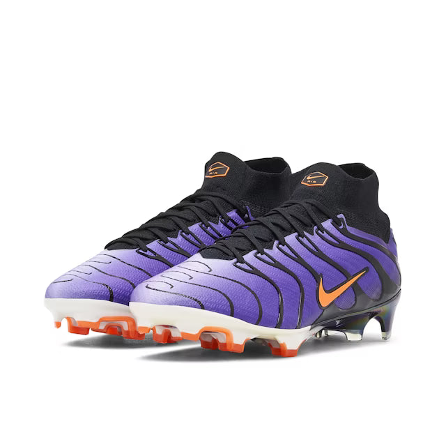 Nike Mercurial Superfly 9 FG x Kylian Mbappe Air Max Plus Voltage Purple