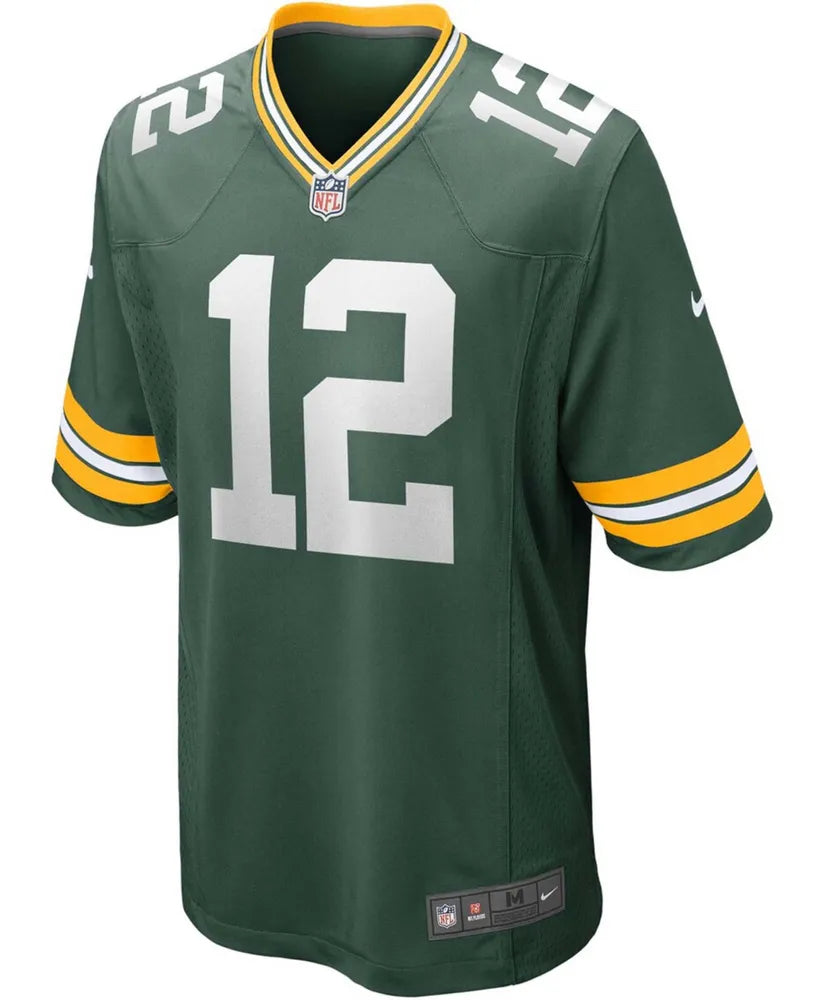 Men's Green Bay Packers Aaron Rodgers Nike Green Game Team Jersey