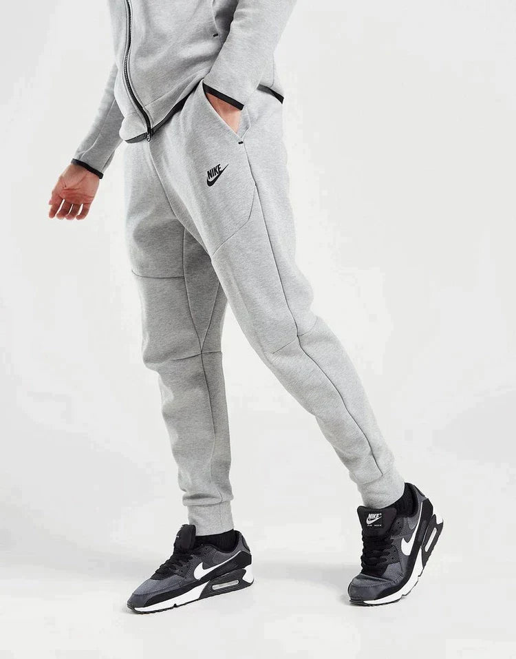 Nike Tech Fleece Full Zip Hoodie GREY FULL SET