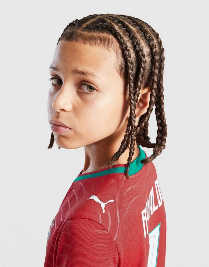 Portugal Home  Kids Kit 25/26 Ronaldo #7