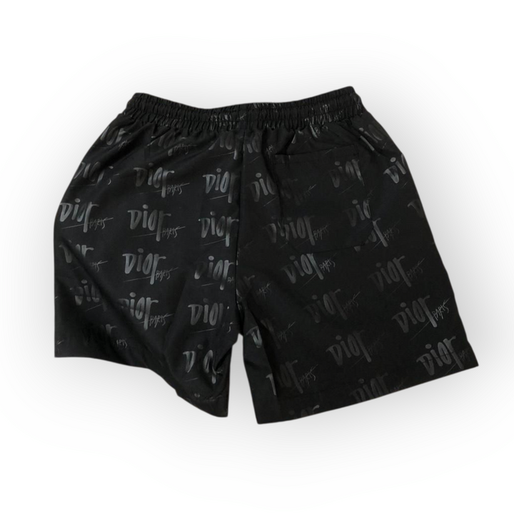 DR Monogram Black Swimwear Short