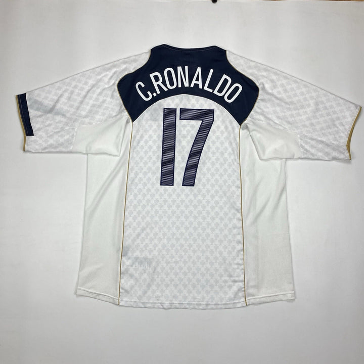 Portugal Classic Away jersey 2004-06 with Ronaldo 17